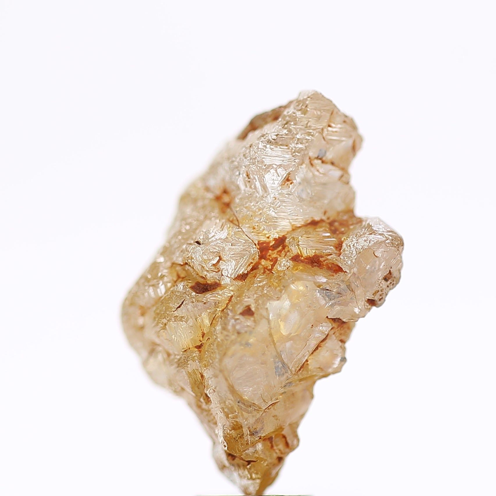 11 Carat Natural Fancy Orange Brown Rough Diamond 18.82 MM