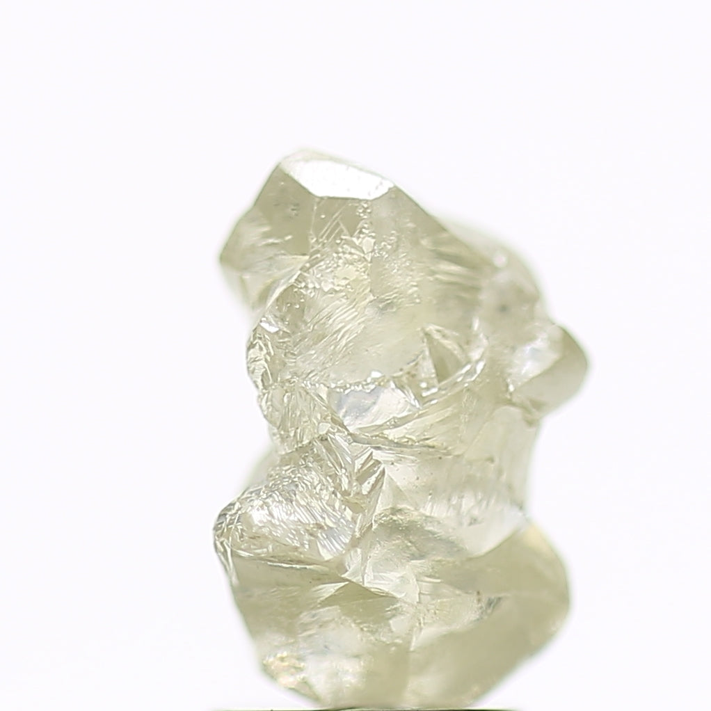 2.77 Carat Natural Clear Crystal Rough Diamond 10.10 MM