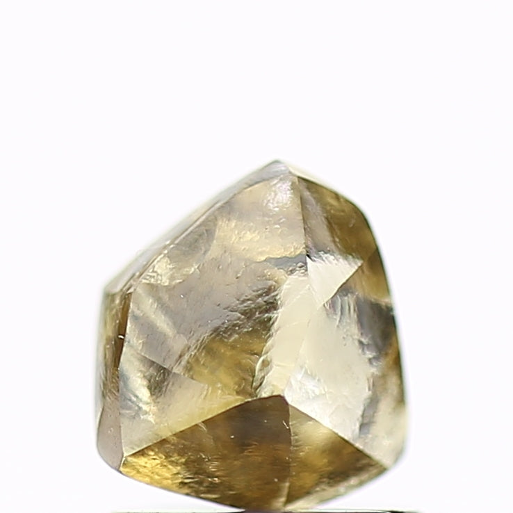 1.16 Carat Natural Fancy Champagne Brown Rough Diamond 5.72 MM