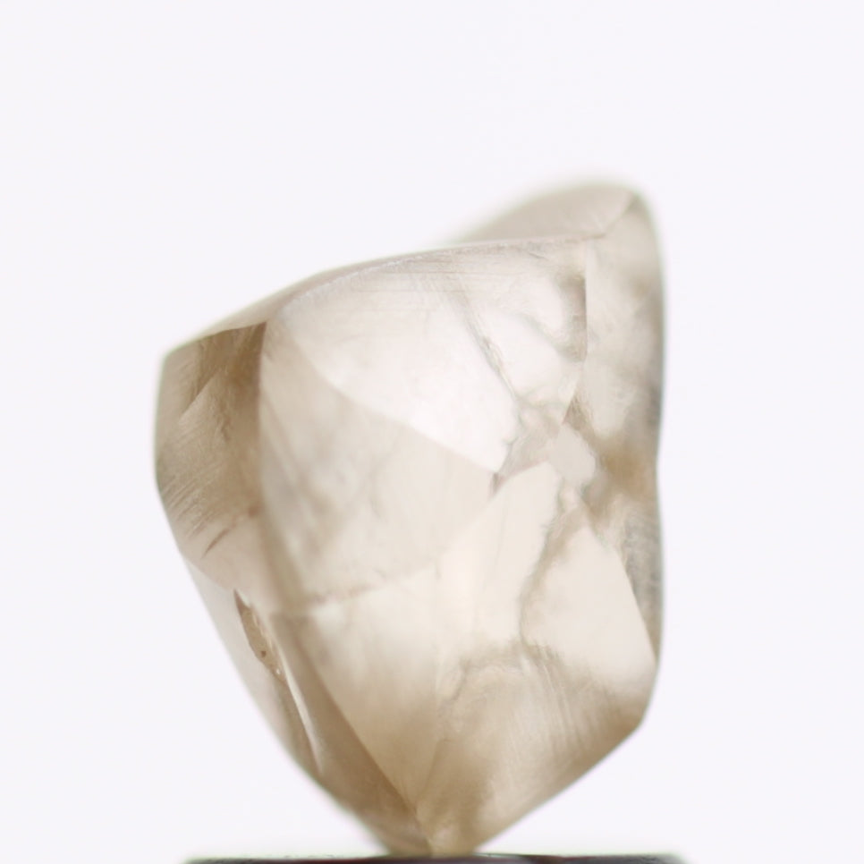1.59 Carat Fancy Brown Rough Natural Diamond 6.78 MM