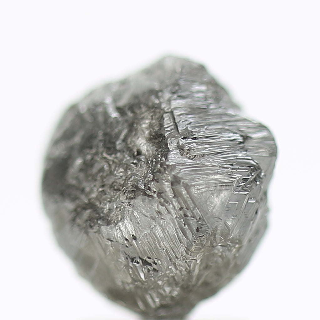 3.58 Carat Gray Natural Raw Uncut Rough Diamond