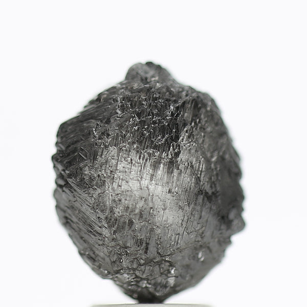 4.64 Carat Black Gray Natural Raw Uncut Rough Diamond