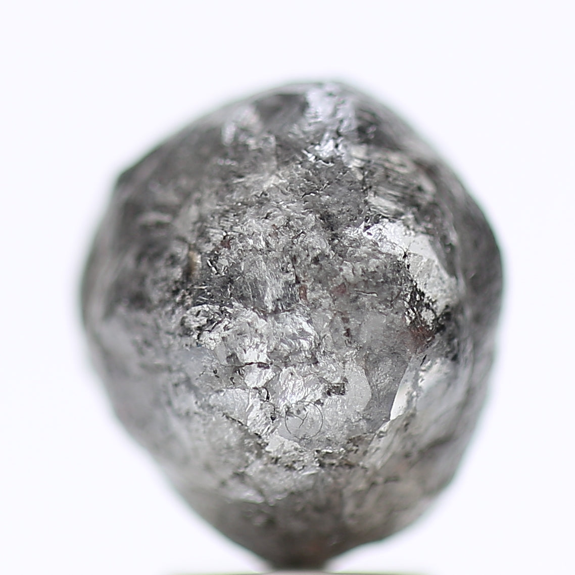 6.32 Carat Natural Fancy Gray Rough Diamond For Custom Raw Ring Design