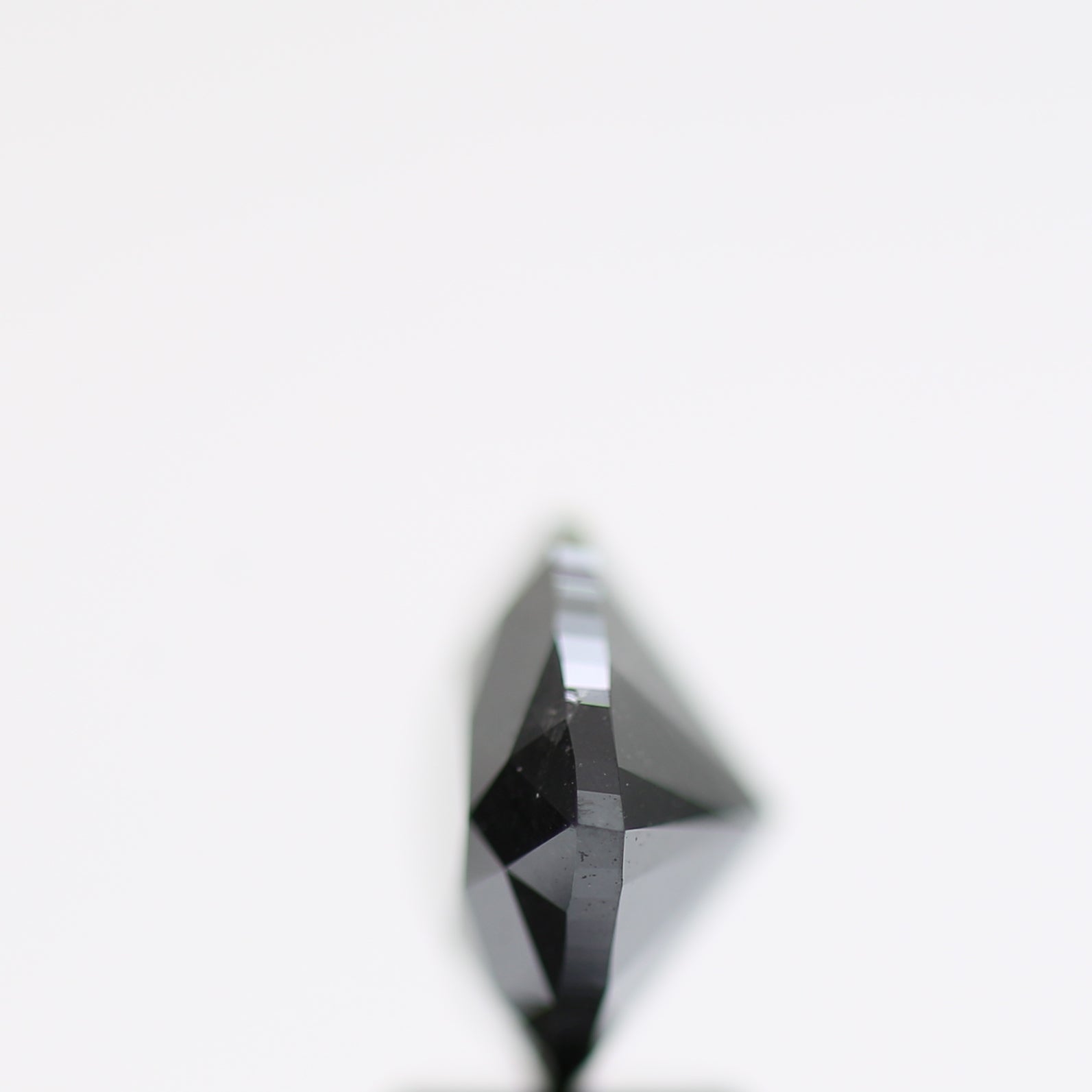 4.70 Carat Fancy Black Marquise Brilliant Diamond GIA Certified