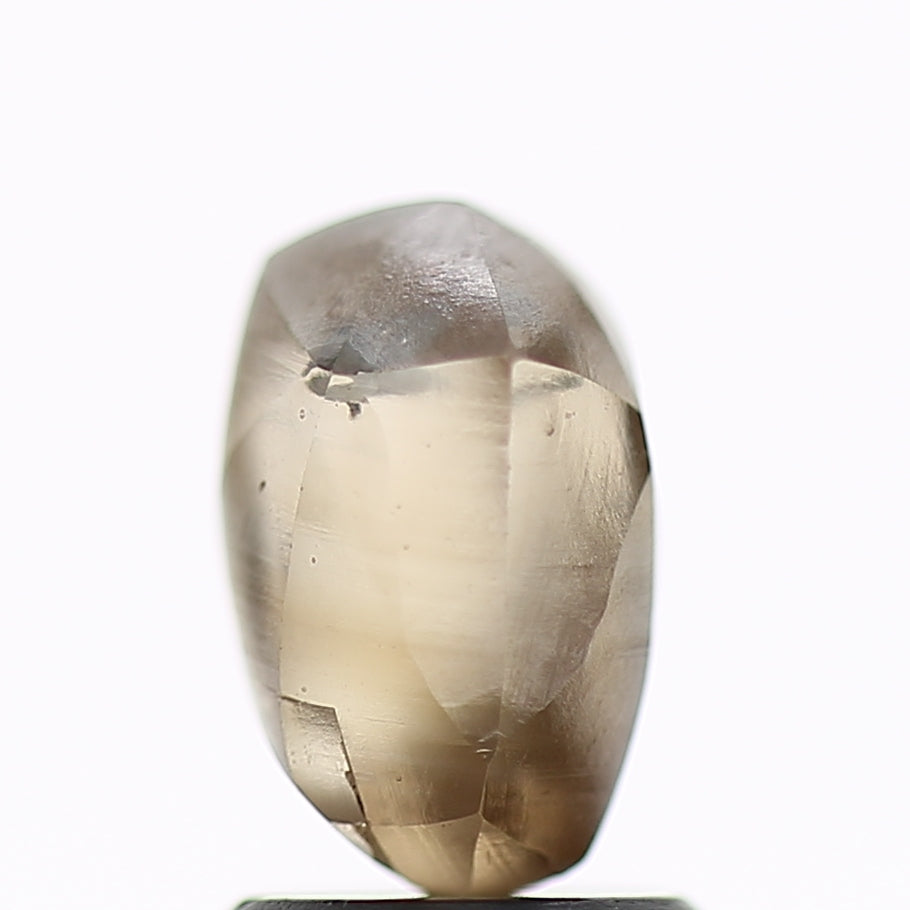 2.45 Carat Natural Fancy Champagne Brown Rough Diamond 8.56 MM