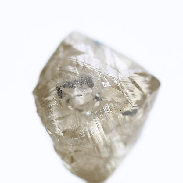 10.72 Carat Natural Fancy Champagne Rough Diamond