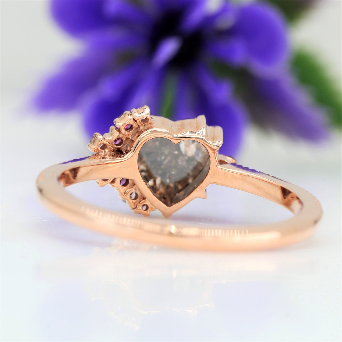 14k rose gold ring