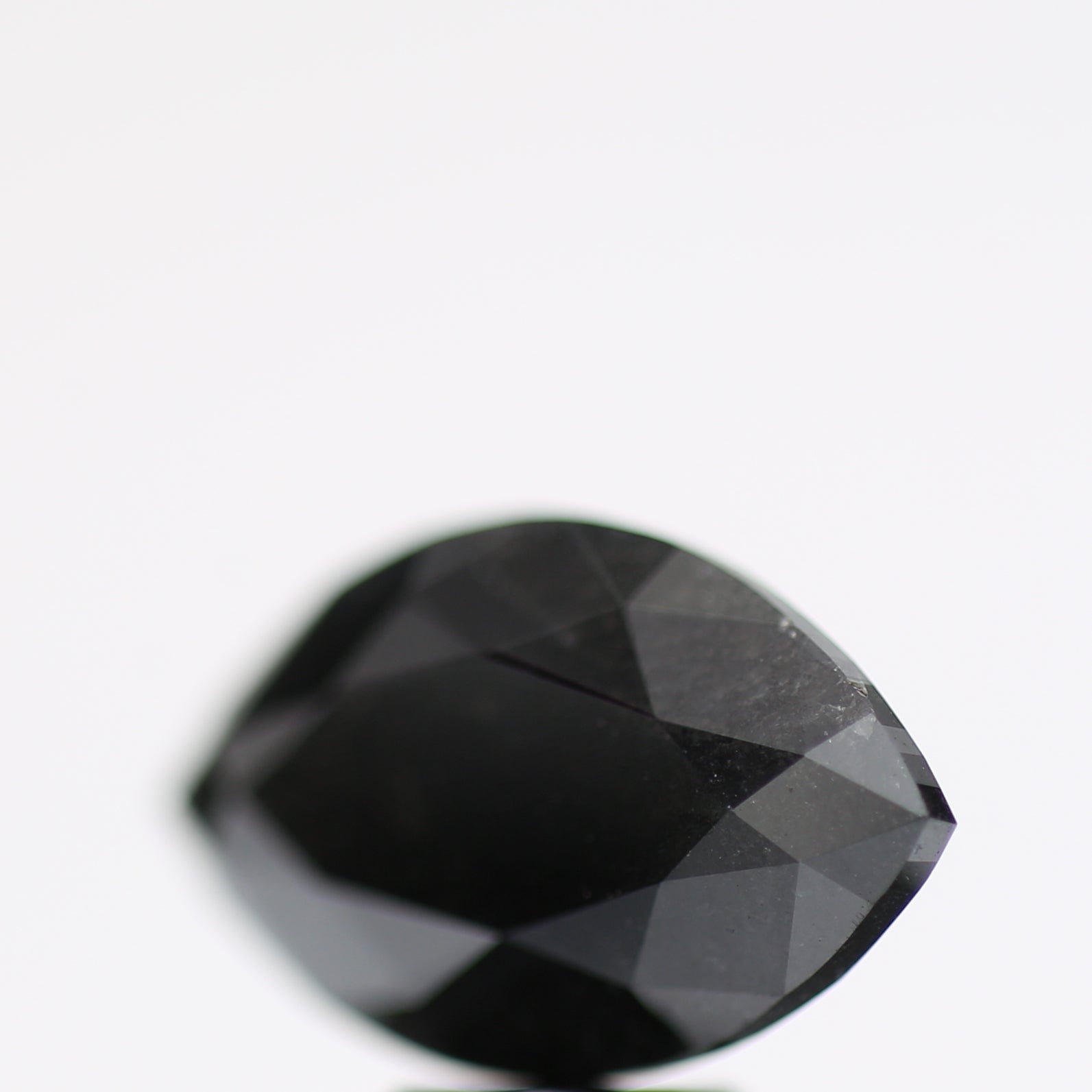 4.70 Carat Fancy Black Marquise Brilliant Diamond GIA Certified
