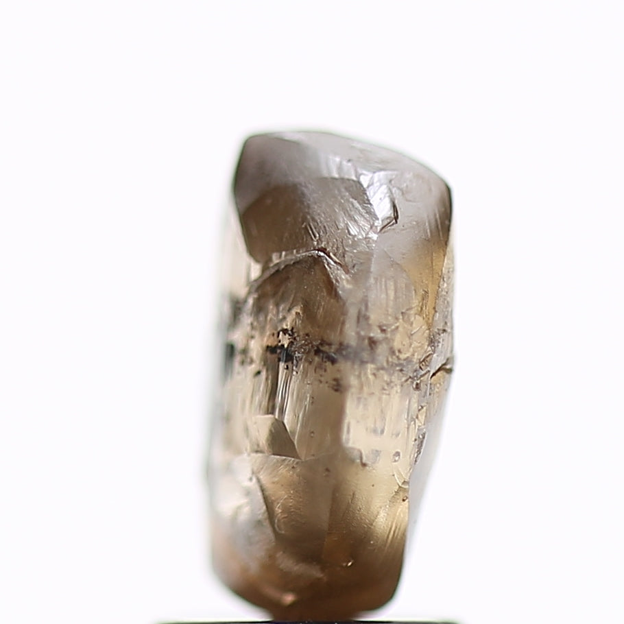 2.16 Carat Natural Fancy Clear Brown Rough Diamond 8.8 MM