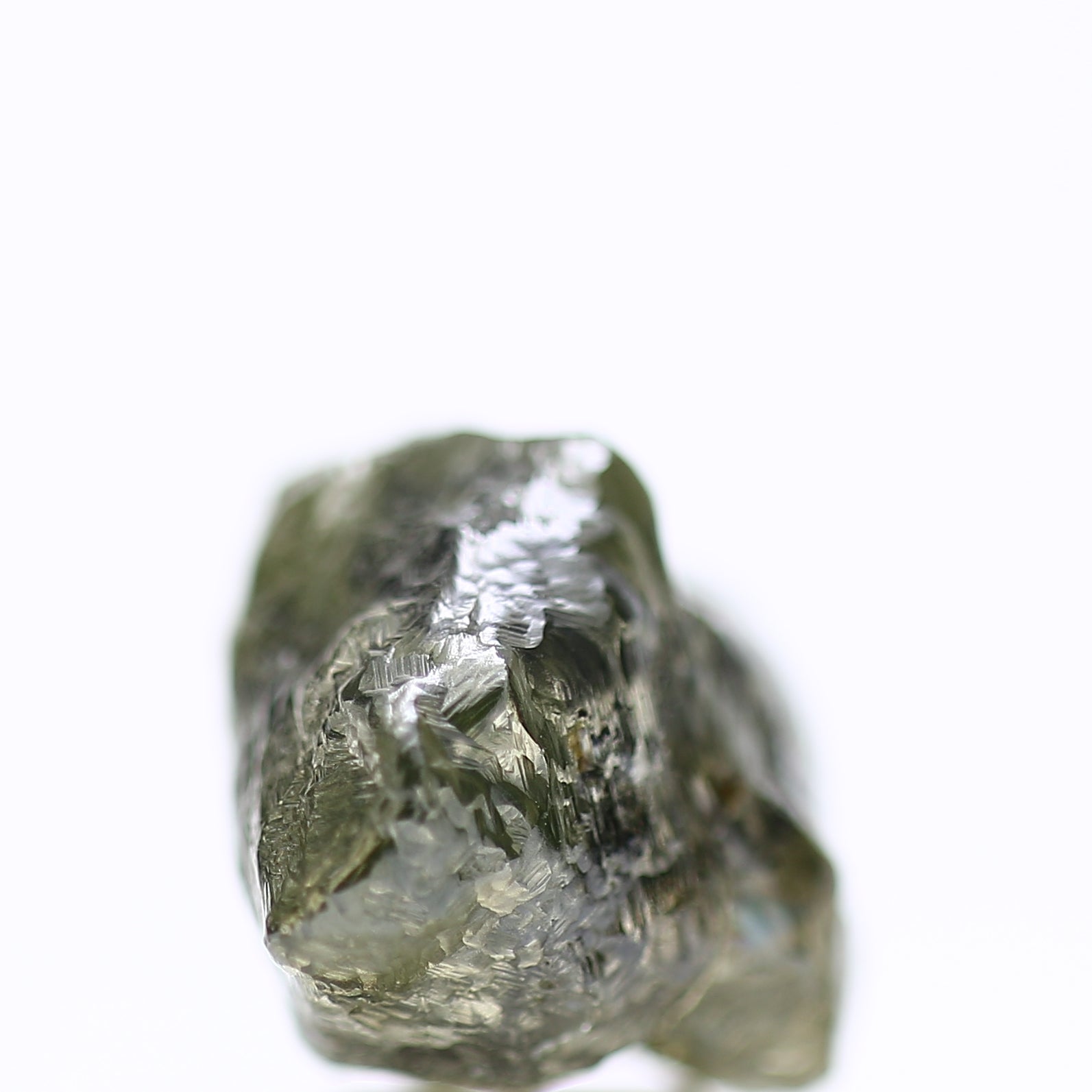 9.28 Carat Natural Yellowish Green Rough Diamond 13 MM