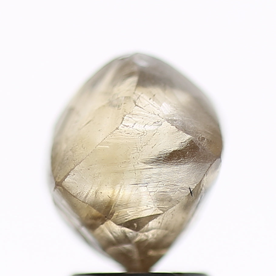 4.26 Carat Natural Fancy Champagne Brown Rough Diamond 9 MM