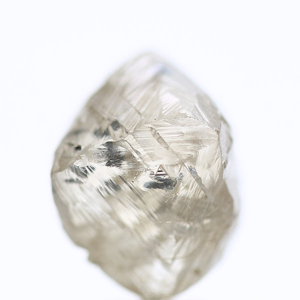 10.72 Carat Natural Fancy Champagne Rough Diamond