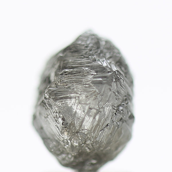 3.58 Carat Gray Natural Raw Uncut Rough Diamond