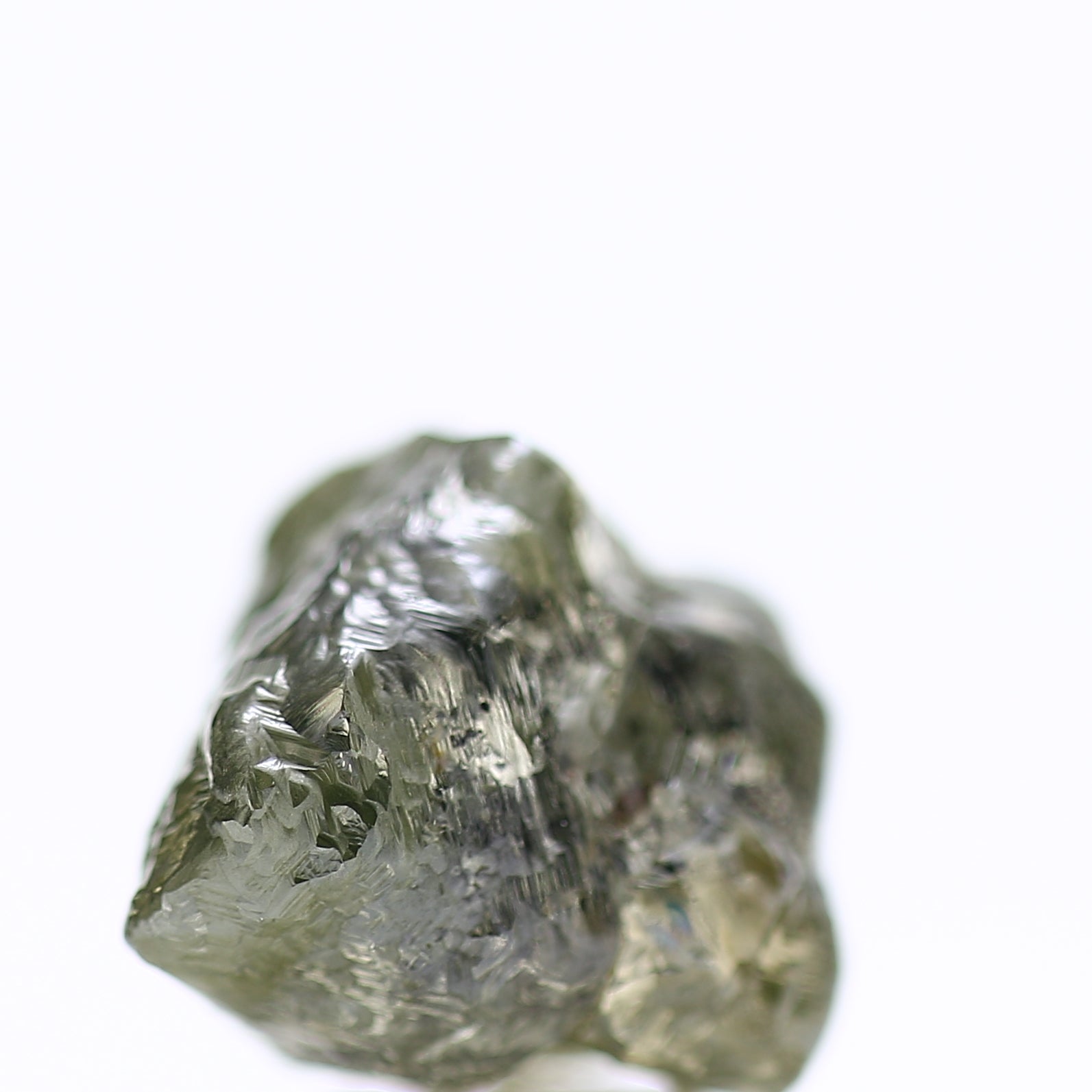 9.28 Carat Natural Yellowish Green Rough Diamond 13 MM