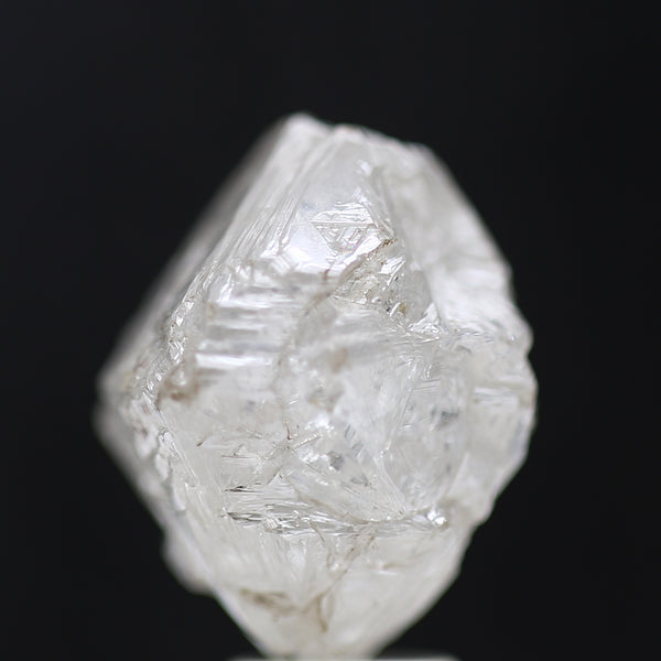 11 Carat Natural White Rough Diamond Octahedron Shape 11 MM