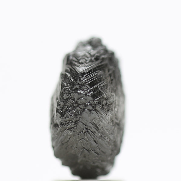 4.64 Carat Black Gray Natural Raw Uncut Rough Diamond