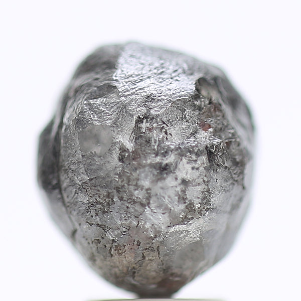 6.32 Carat Natural Fancy Gray Rough Diamond For Custom Raw Ring Design
