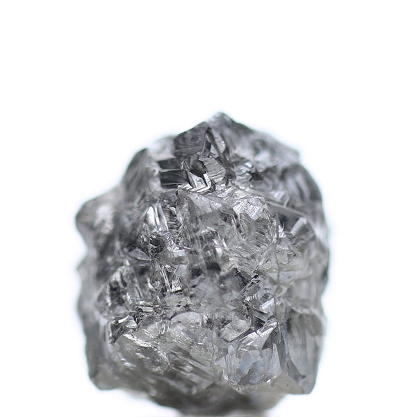 11 Carat Natural Fancy Gray Rough Diamond 11 MM