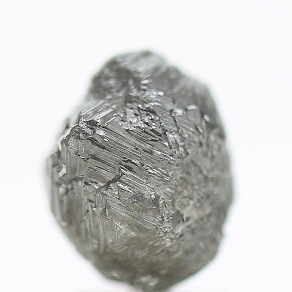 3.58 Carat Gray Natural Raw Uncut Rough Diamond