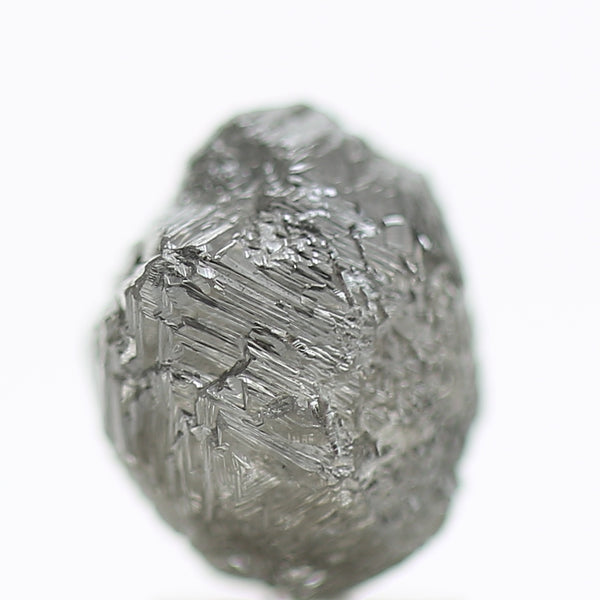 3.58 Carat Gray Natural Raw Uncut Rough Diamond
