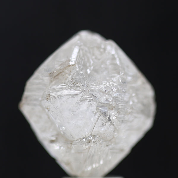 11 Carat Natural White Rough Diamond Octahedron Shape 11 MM