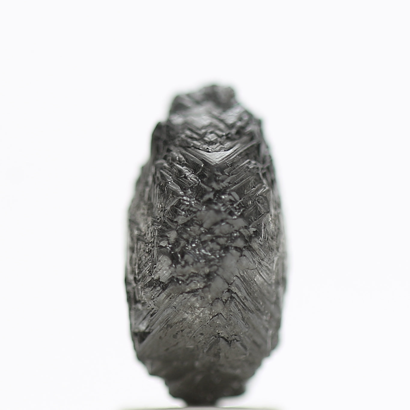 4.64 Carat Black Gray Natural Raw Uncut Rough Diamond