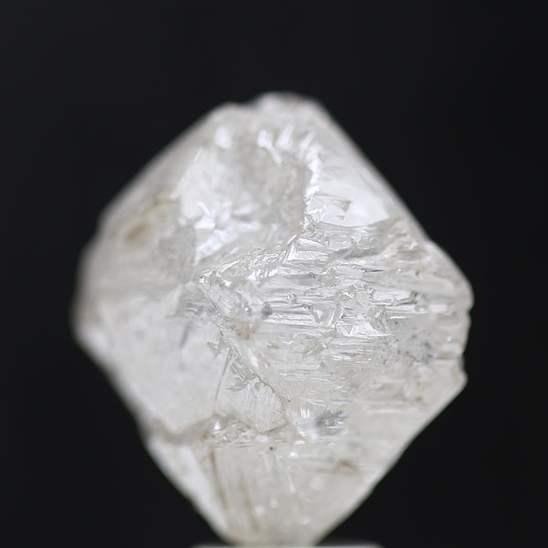 11 Carat Natural White Rough Diamond Octahedron Shape 11 MM