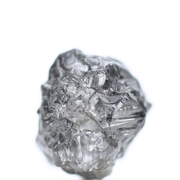 11 Carat Natural Fancy Gray Rough Diamond 11 MM