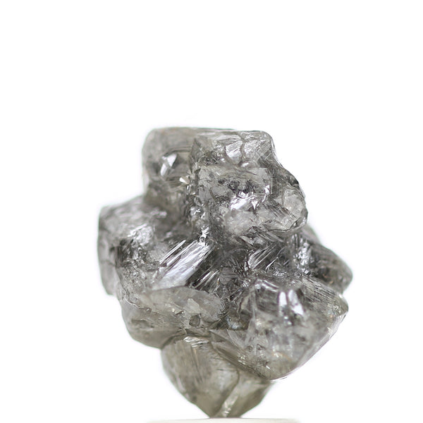 5.34 Carat Octahedron Rough Uncut Crystal Raw Diamond 10.30 MM