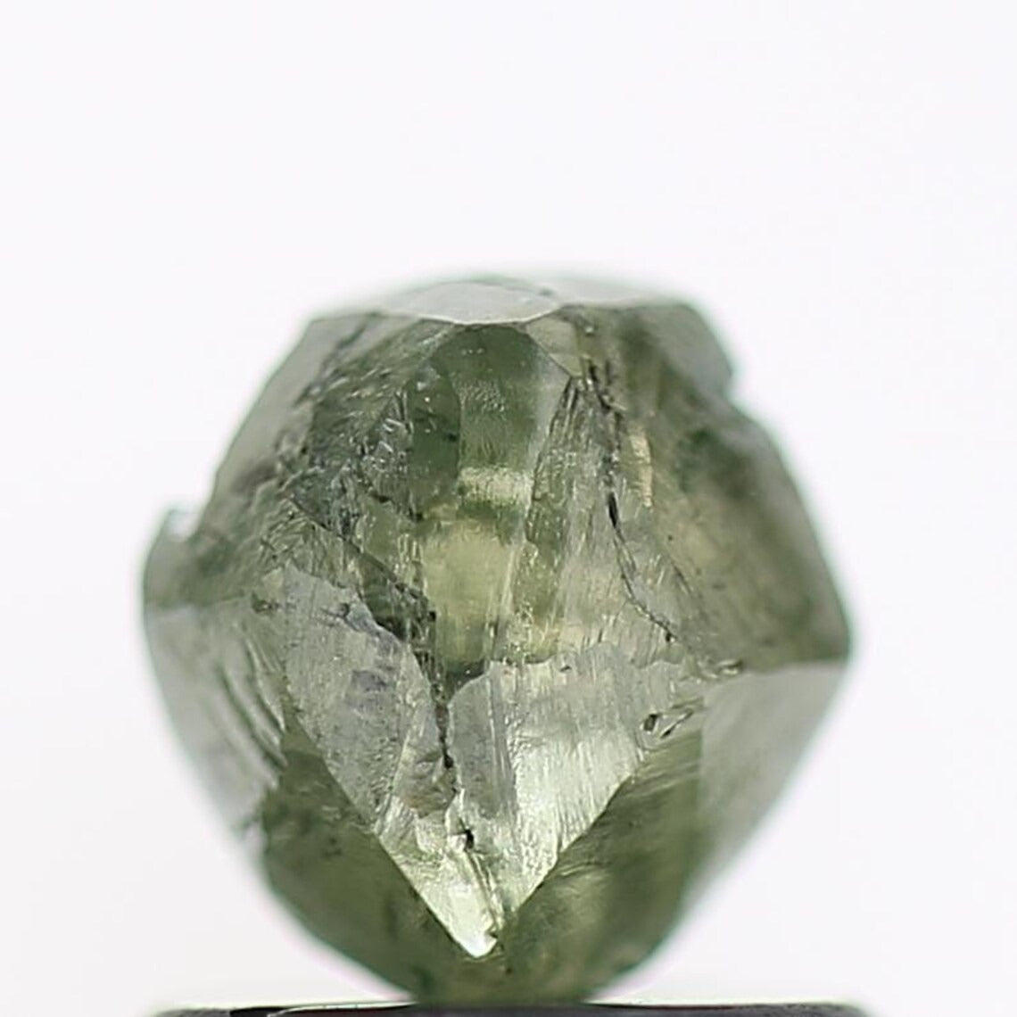 1 Carat Green Rough Diamond Natural 5.8 MM