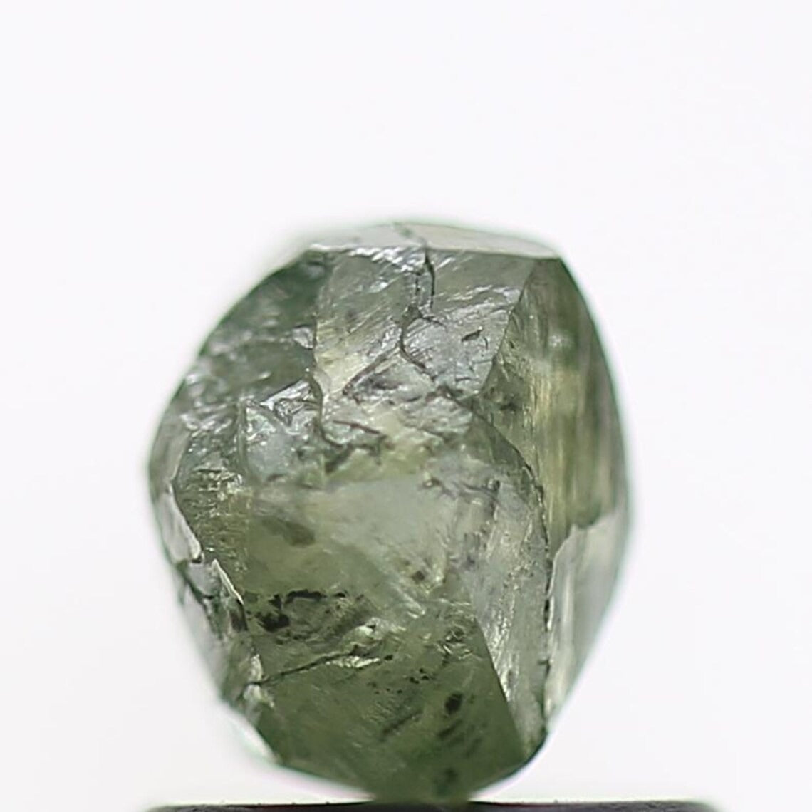 1 Carat Green Rough Diamond Natural 5.8 MM