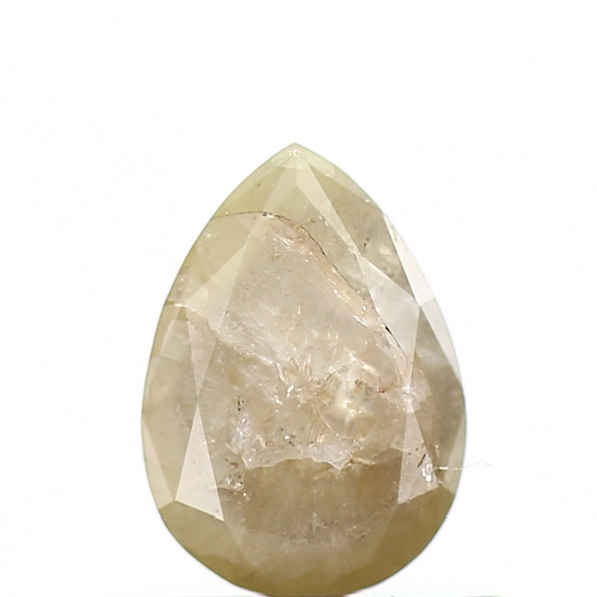 0.60 Carat Natural Pear Rose Cut Rustic Diamond SDM309