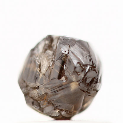 1 Carat Natural Fancy Brown Uncut Rough Diamond 5.40 MM - Blackdiamond