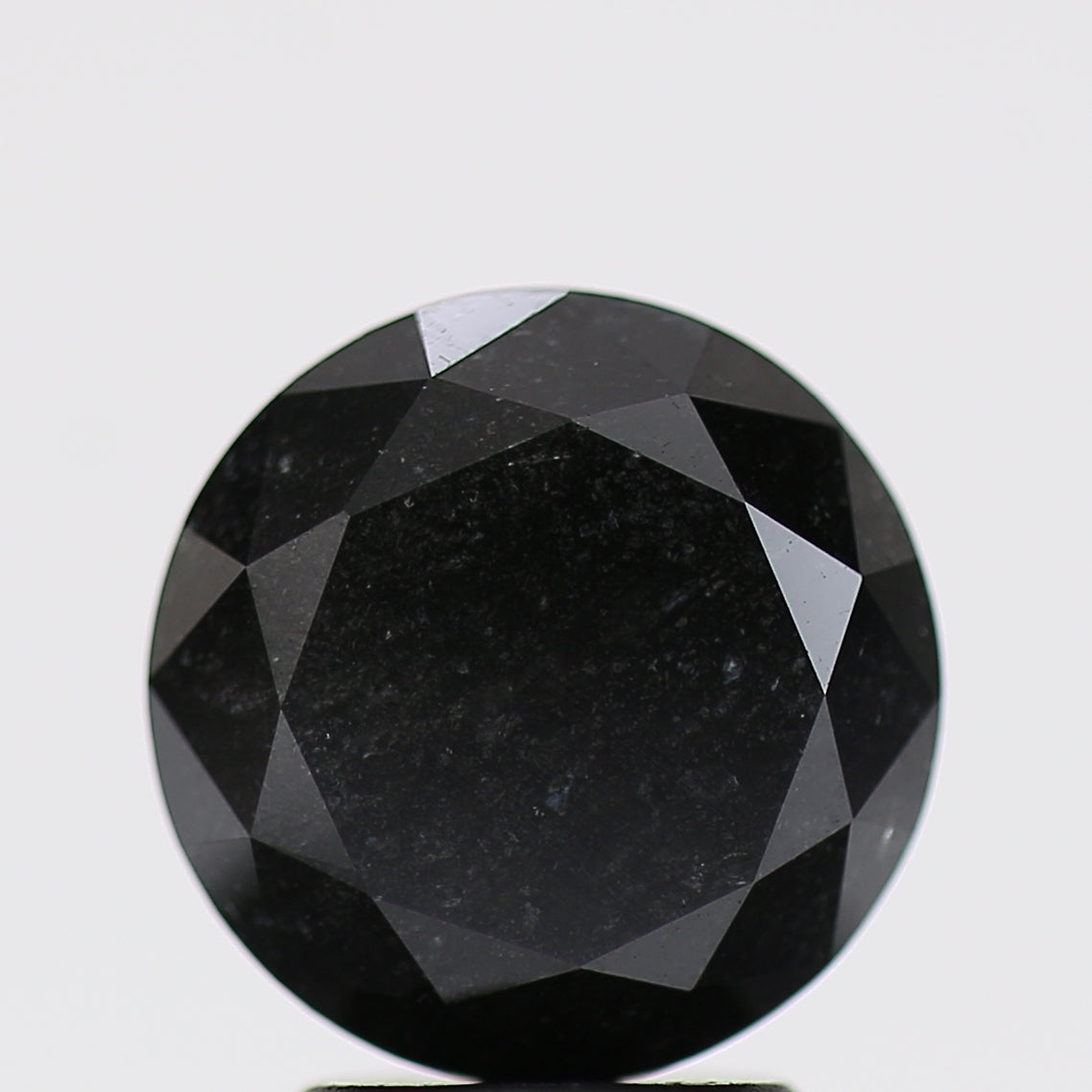 2.78 Carat Fancy Black Round Brilliant Diamond GIA Certified