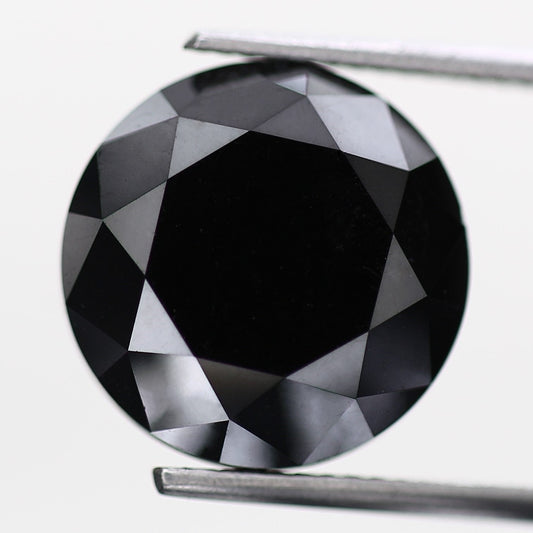 Round black diamond 9.5 mm calibrated 