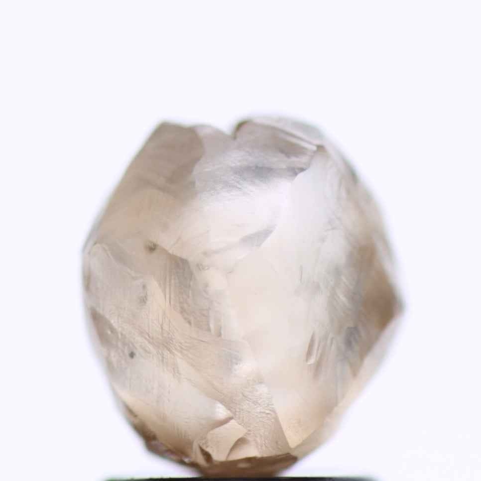 2.13 Carat Natural Fancy Champagne Brown Raw Rough Diamond 7.3 MM