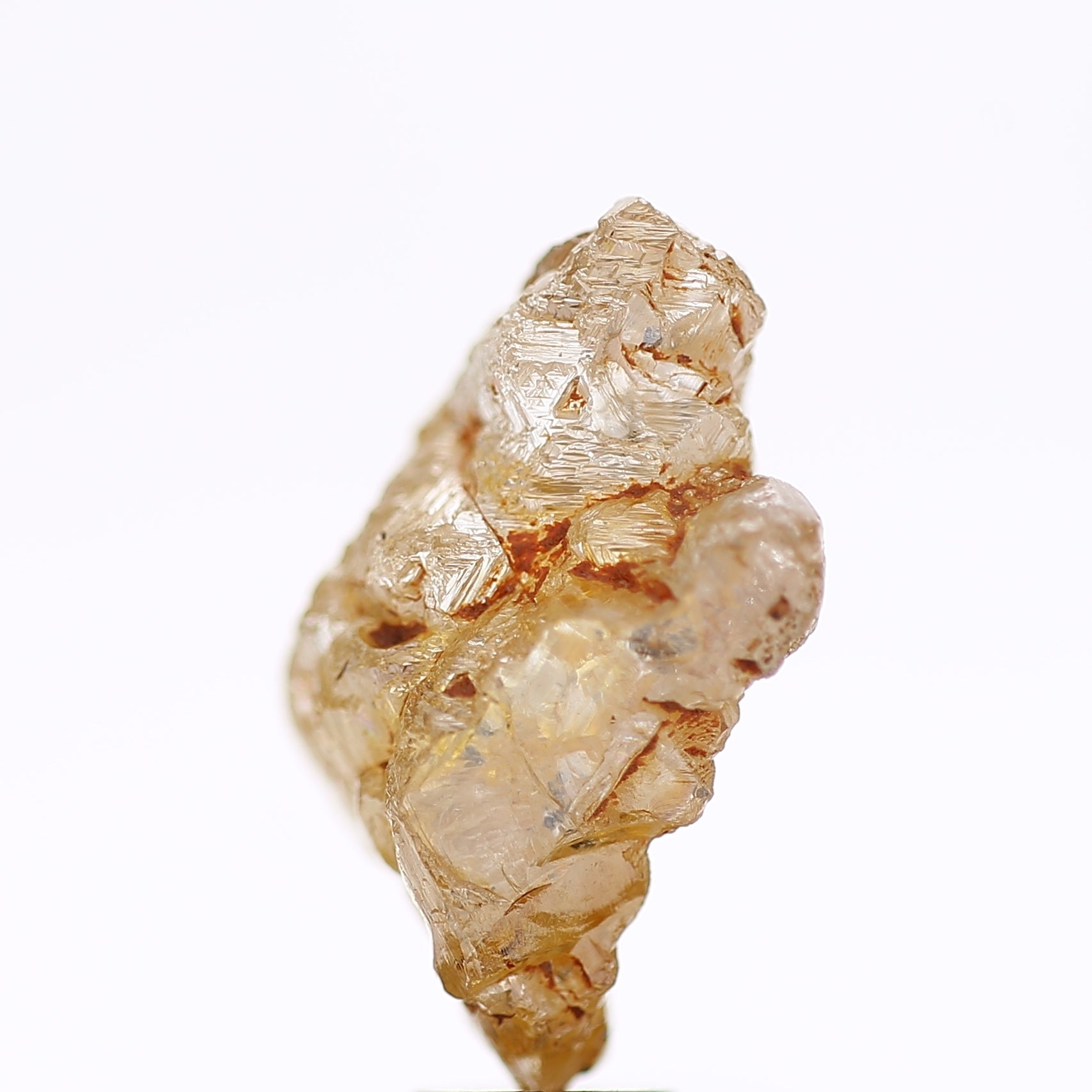 11 Carat Natural Fancy Orange Brown Rough Diamond 18.82 MM
