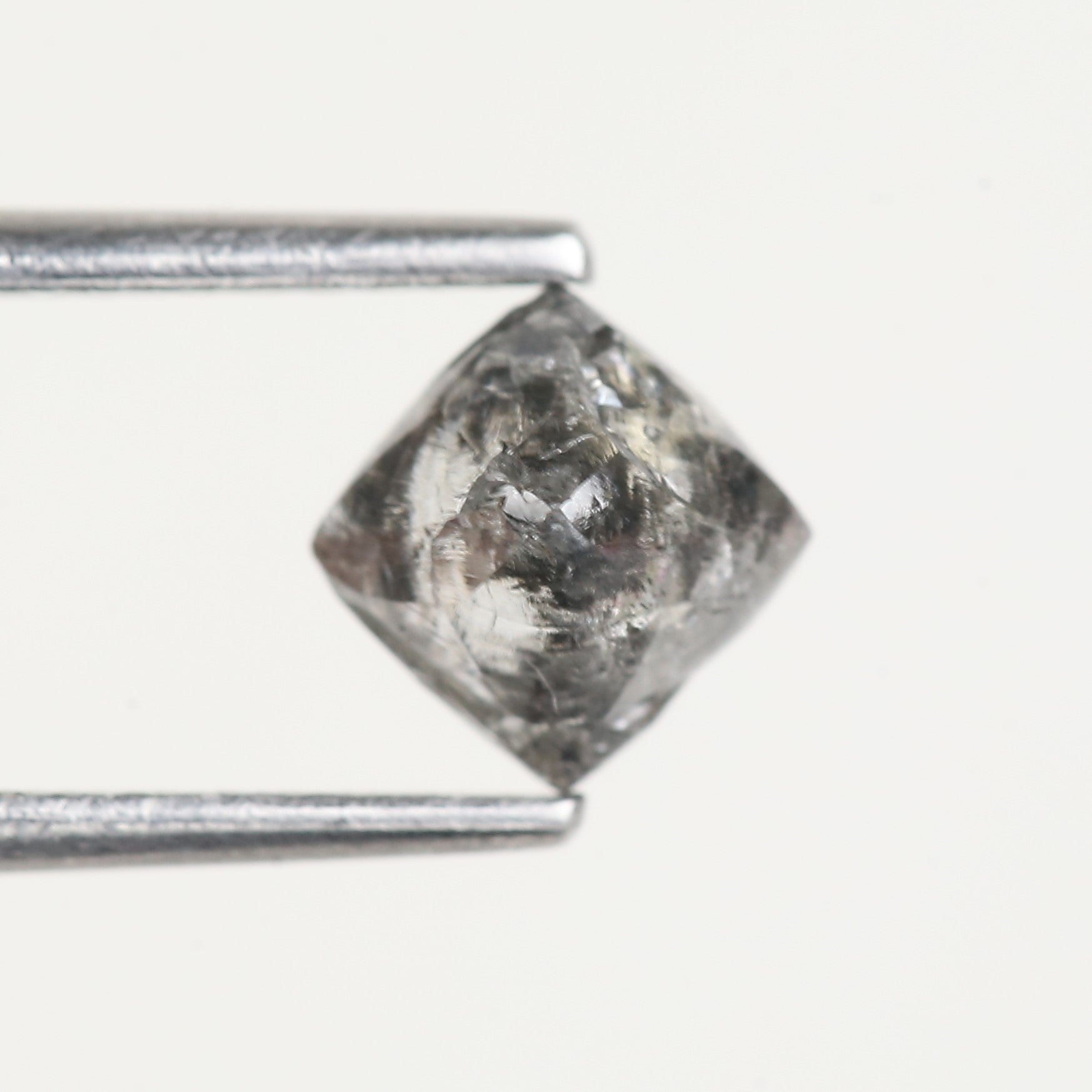 Rough Octahedron Gray Rough Diamond 4.9 MM