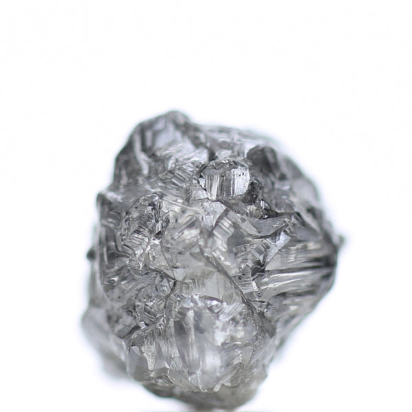 11 Carat Natural Fancy Gray Rough Diamond 11 MM