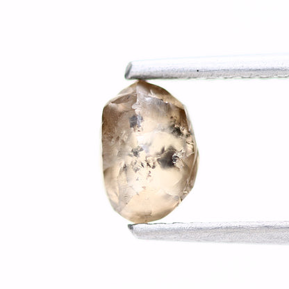 0.98 Carat Natural Champagne Brown Crystal Rough Diamond 6.30 MM - Blackdiamond