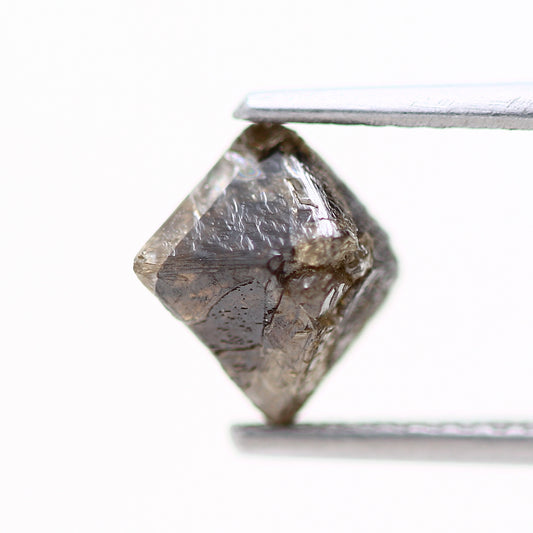 1.52 Carat Stunning Rough Diamond Octahedron 7.30 MM - Blackdiamond