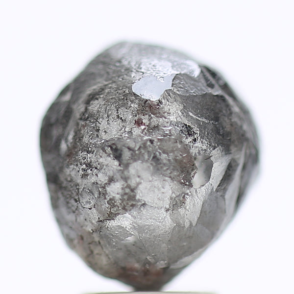 6.32 Carat Natural Fancy Gray Rough Diamond For Custom Raw Ring Design