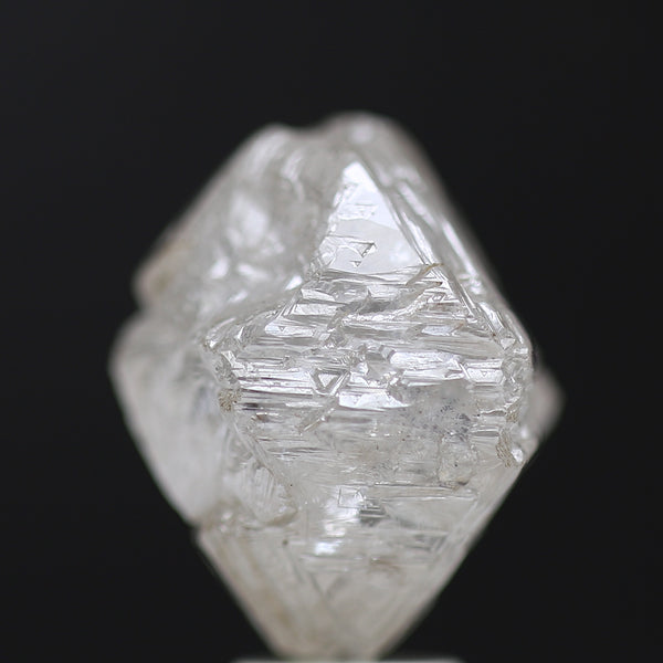 11 Carat Natural White Rough Diamond Octahedron Shape 11 MM