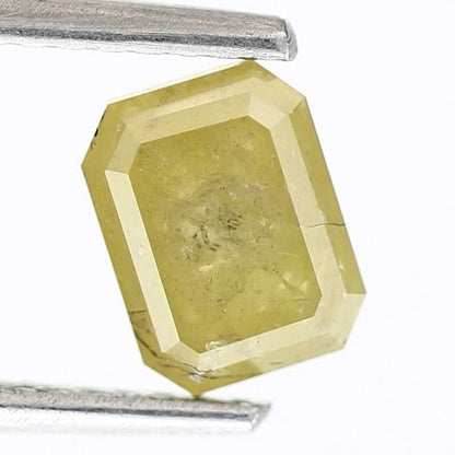 yellow rustic diamond emerald