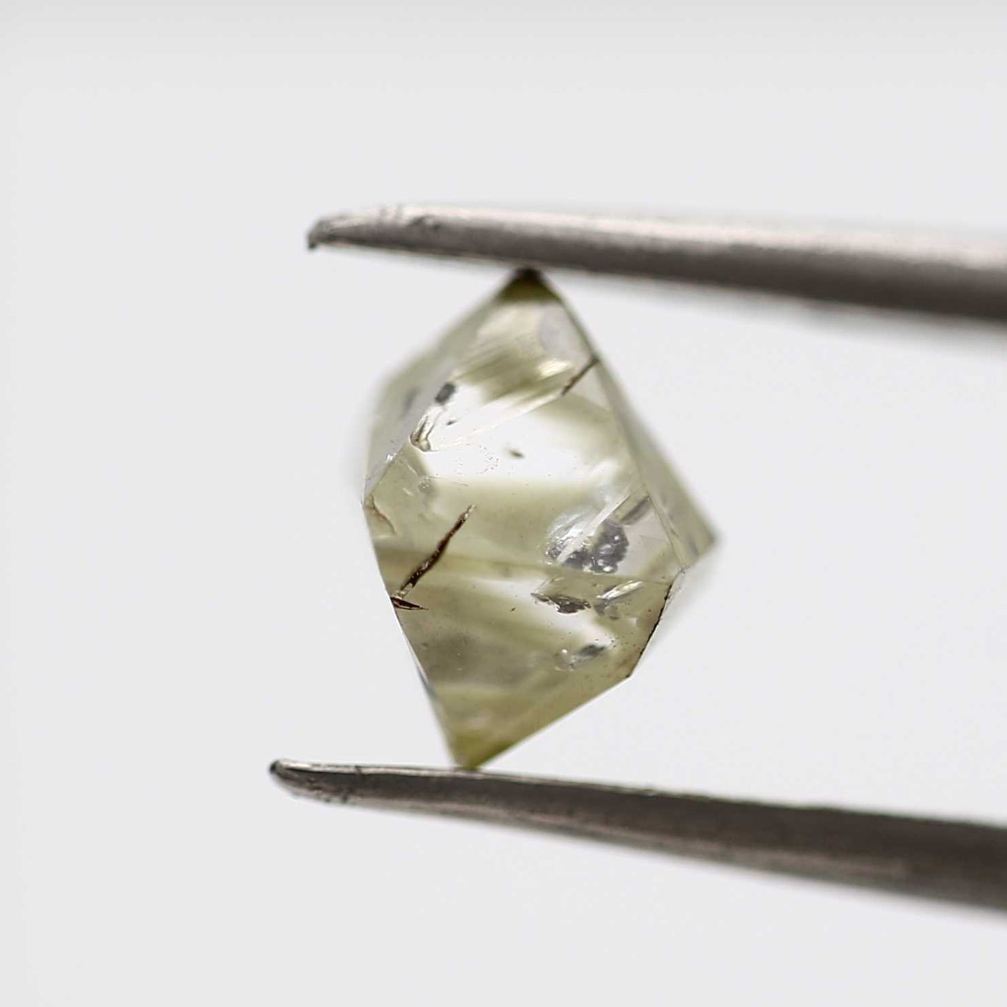 1.79 Carat Natural Octahedron Rough Diamond 6.50 MM - Blackdiamond