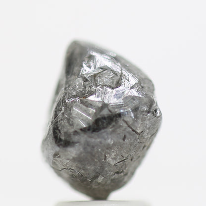 4.34 Carat Unpolished Rough Diamond Octahedron Crystalline Diamonds - Blackdiamond