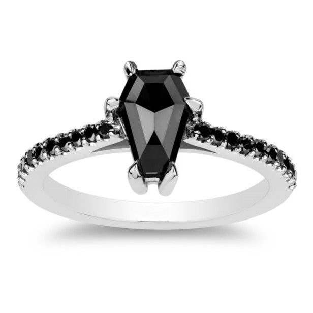 1 Carat The Classic Forever Love Black Diamond Ring - Blackdiamond