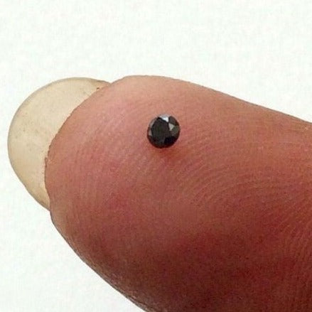 AAA Quality Jet Black 1 Carat Lot of 1 mm Natural Diamonds 200 pcs. - Blackdiamond