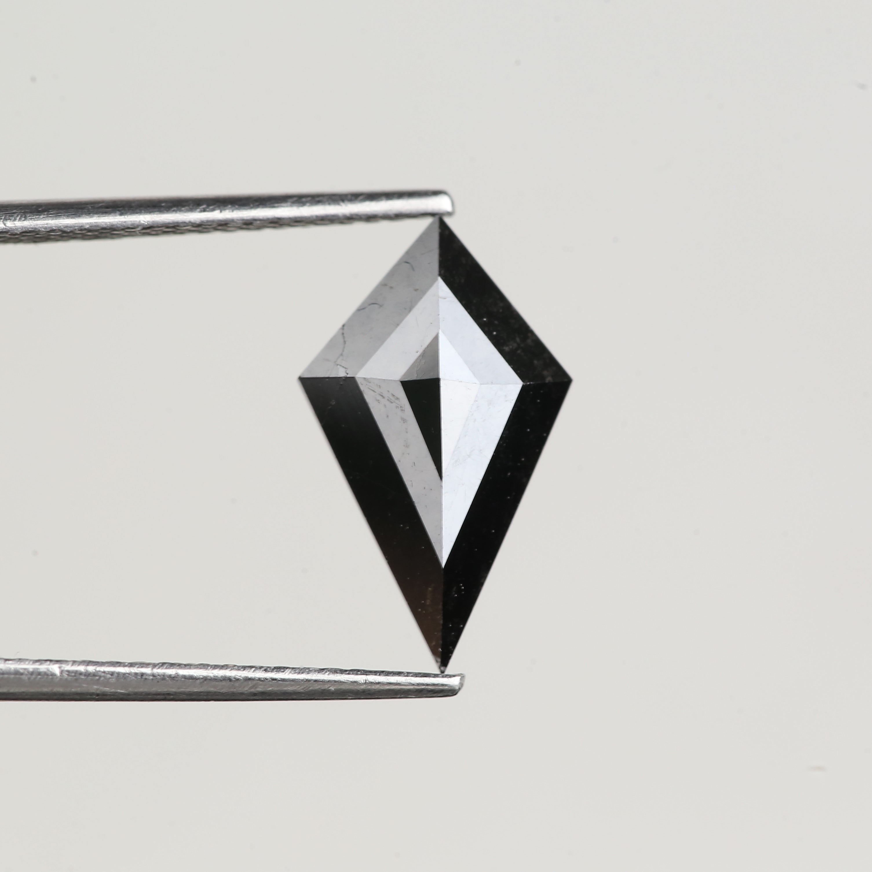 2.08 Carat Natural Loose Kite Black Diamond 14.30 MM