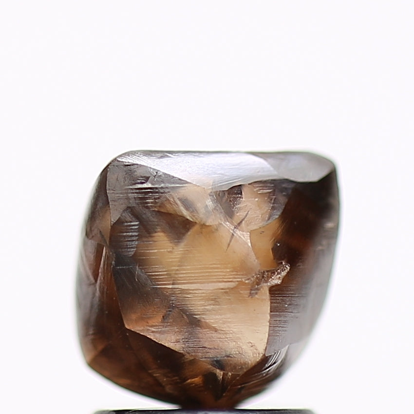 2.19 Carat Natural Fancy Brown Rough Diamond 7.63 MM